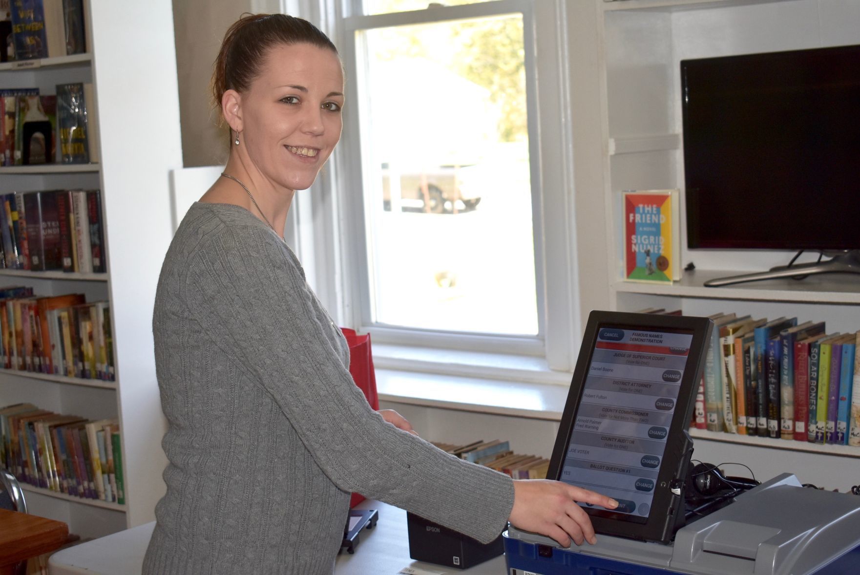 Final public demo of new voting machines held in Monroeton